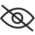 reduced visibility icon